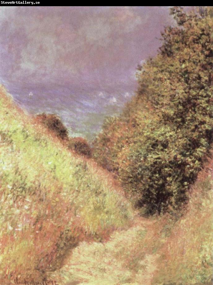 Claude Monet The Path at La Cavee at Pourville